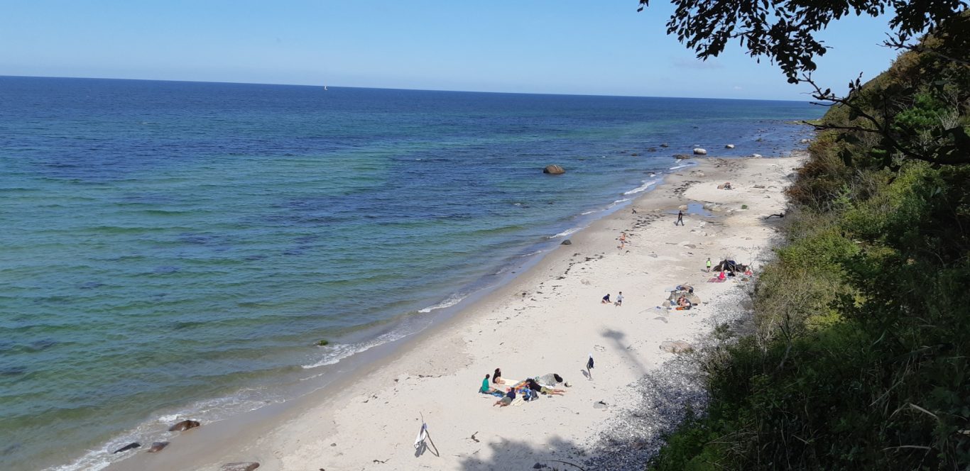 Rügen - Nordstrand am Kap Arkona Nordstrand und Ostsee am Kap Arkona