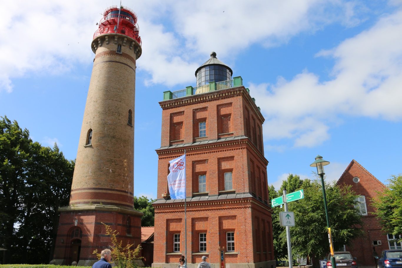 Rügen - Leuchttürme am Kap Arkona Historische Leuchttürme am Kap Arkona