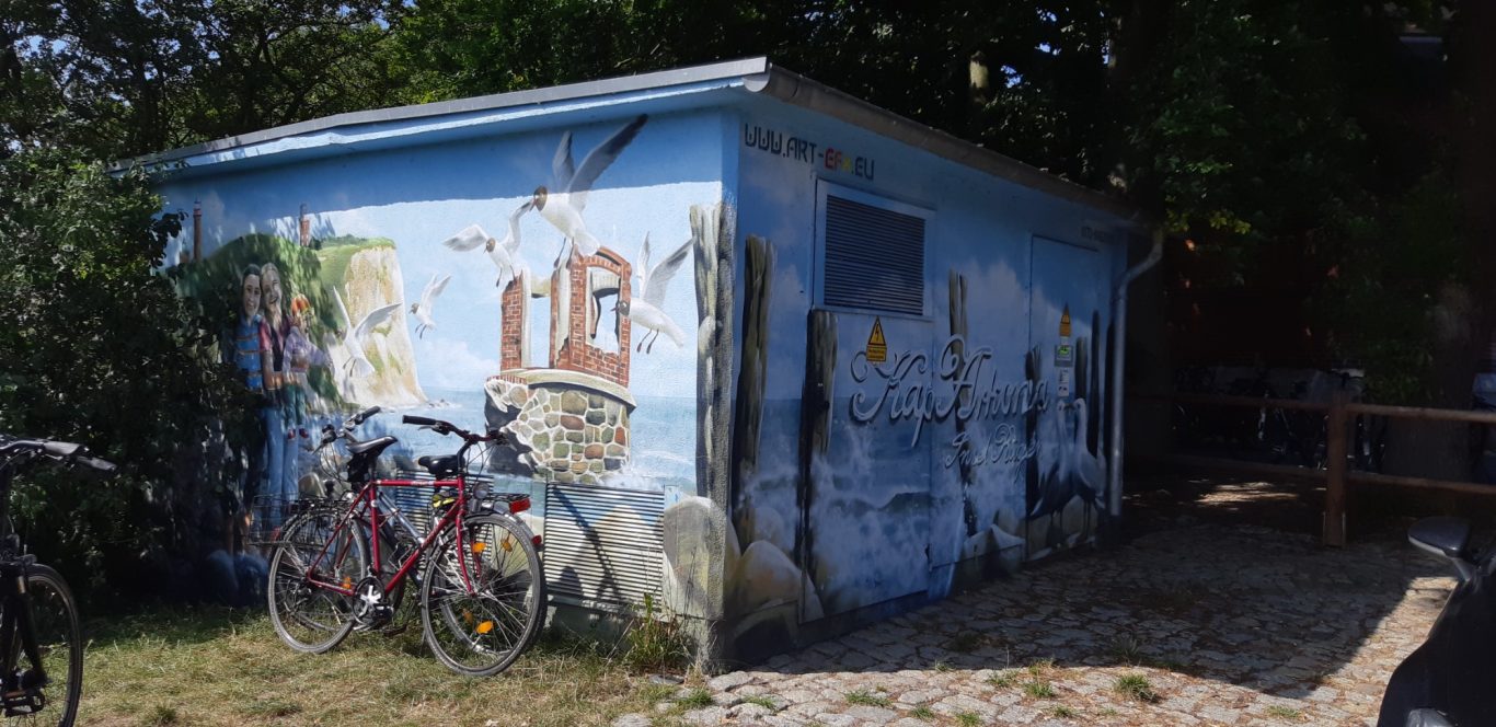 Rügen - Kunst am Kap Arkona Malerei mit Motiv vom Kap Arkona auf Rügen
